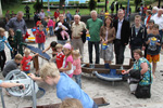 Einweihung Kinderwasserspielplatz